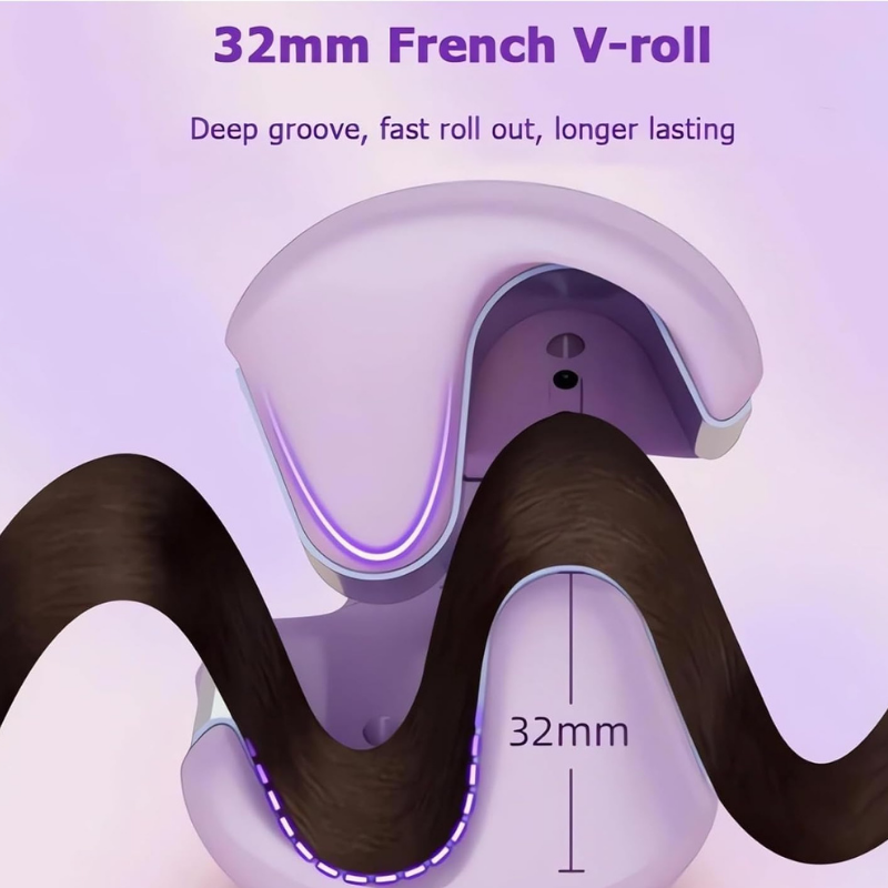 LisseWave™ — Effortless French Curls That Turn Heads and Boost Confidence