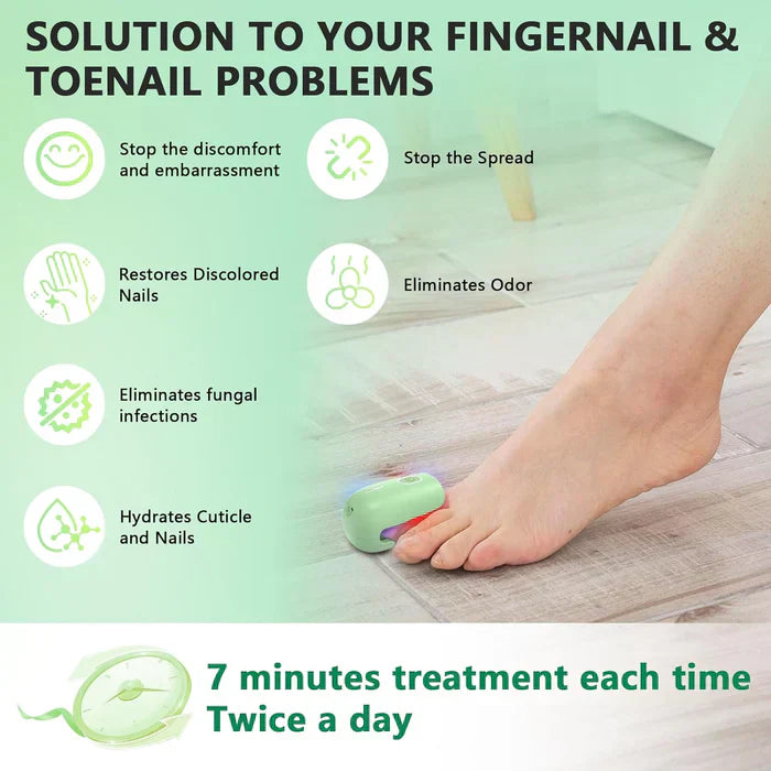 Onychomycosis Treatment Device for Nail Fungus Removal