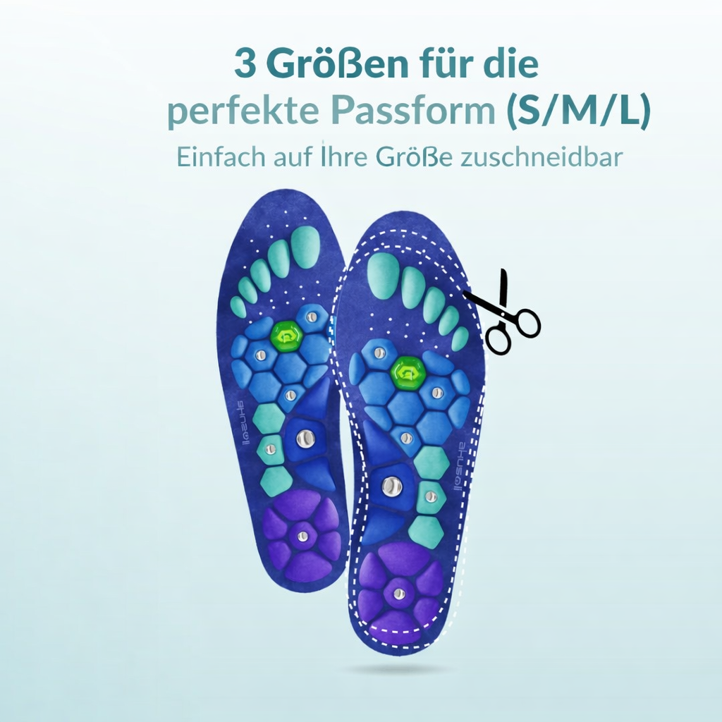 Magnetic Insoles for Effortless Walking – Experience Lightness in Your Feet