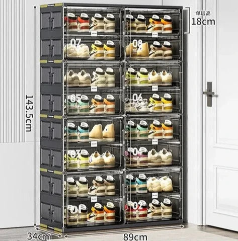 ClearStacker™ — Transform Clutter into Calm and Find Every Shoe Instantly