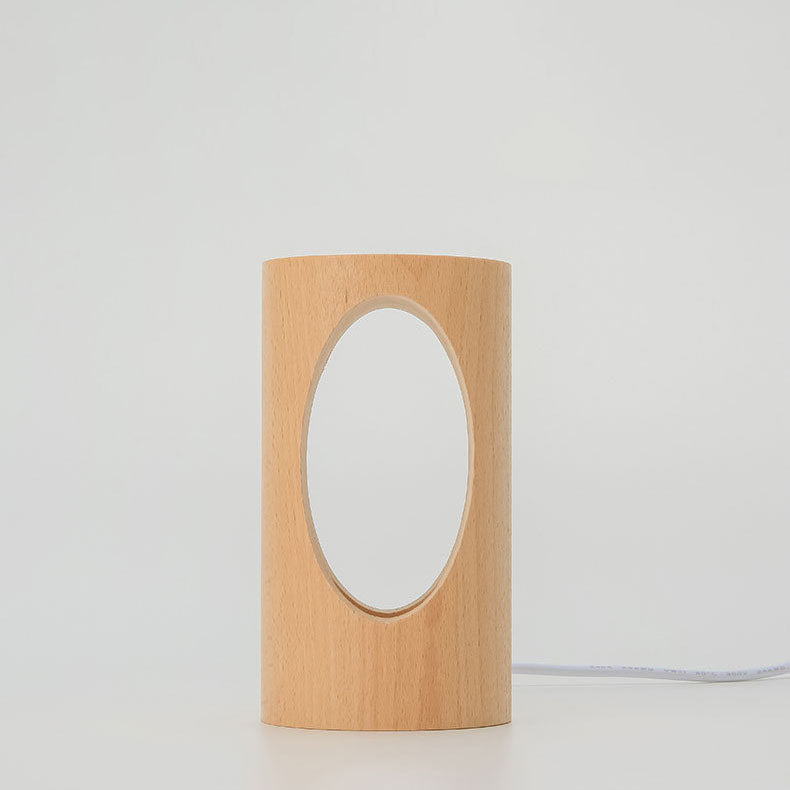 Wooden LED Desk Lamp