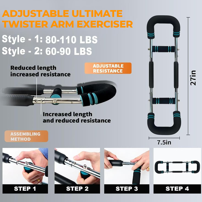 Titan Twist™ — Ignite Rock-Solid Arms and Chest Anywhere, Anytime