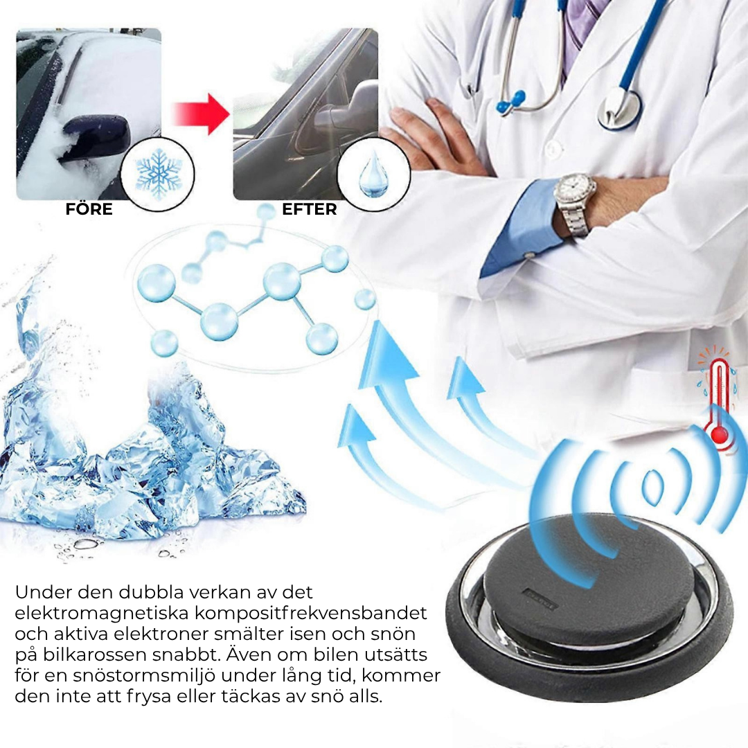 GlacioWave™ Electromagnetic Defrost System — Effortless Warmth & Crystal-Clear Winter Drives