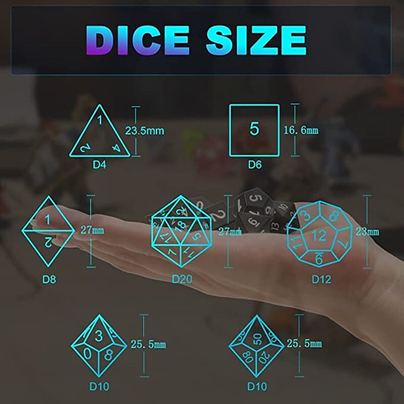 Light-Up Dice – Bring Your Game to Life with Magical Illumination!
