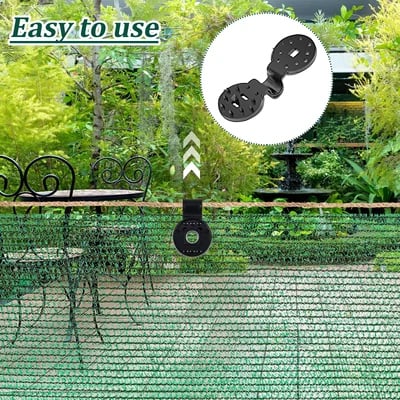 Net Clips for Secure Hold - Weatherproof and Wind Resistant