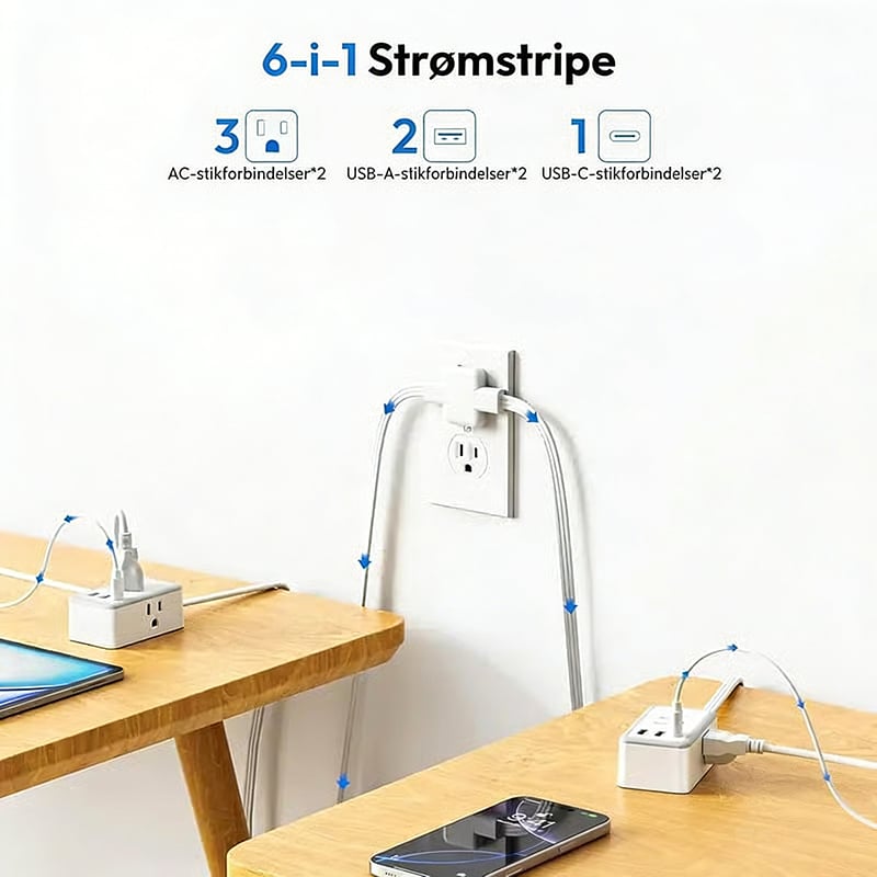 Power Hub - Eliminate Cable Clutter for Unlimited Energy Anywhere