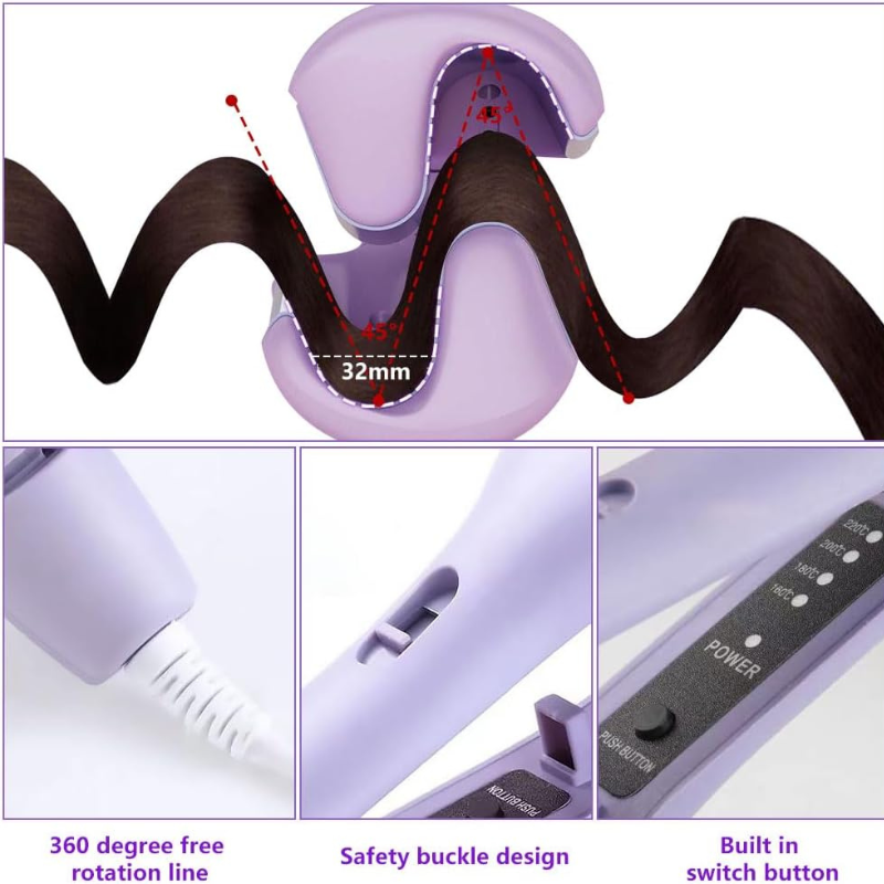 LisseWave™ — Effortless French Curls That Turn Heads and Boost Confidence