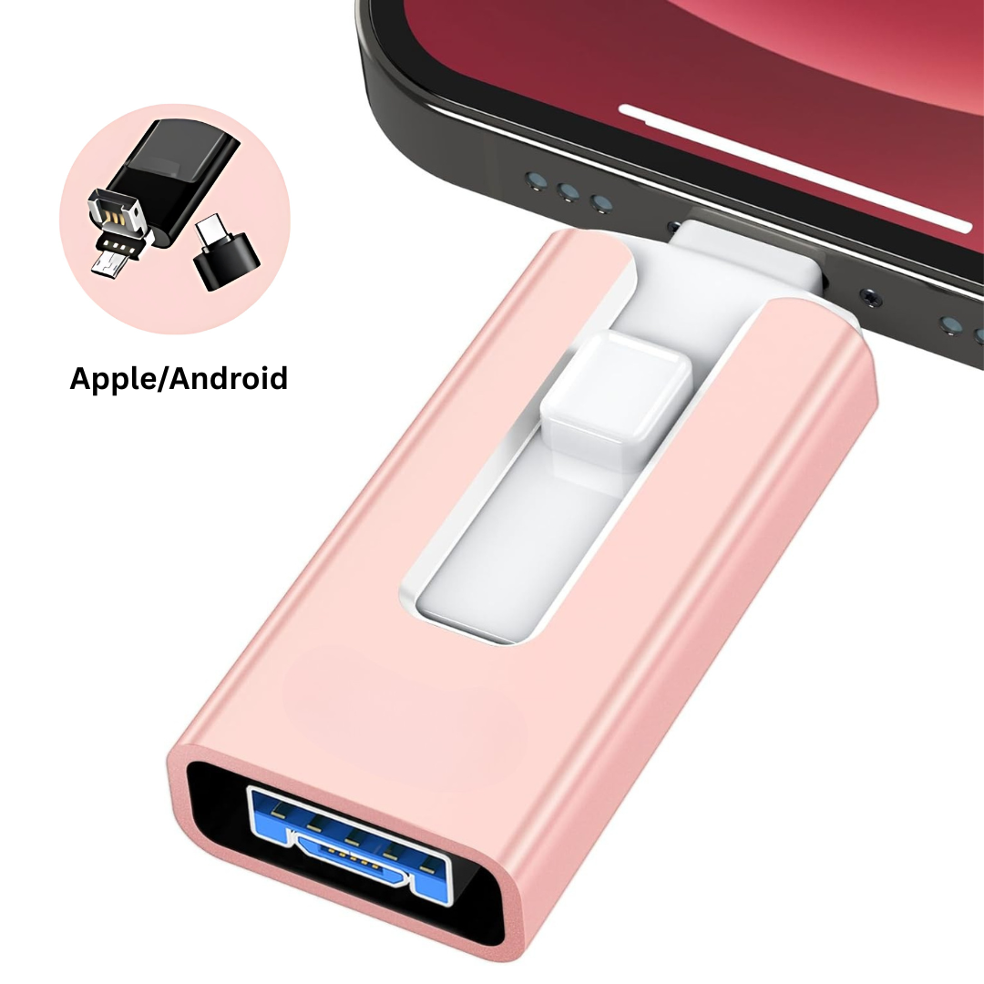 USB Drive | Additional Storage | Multi-Port File Transfer | SnapStick