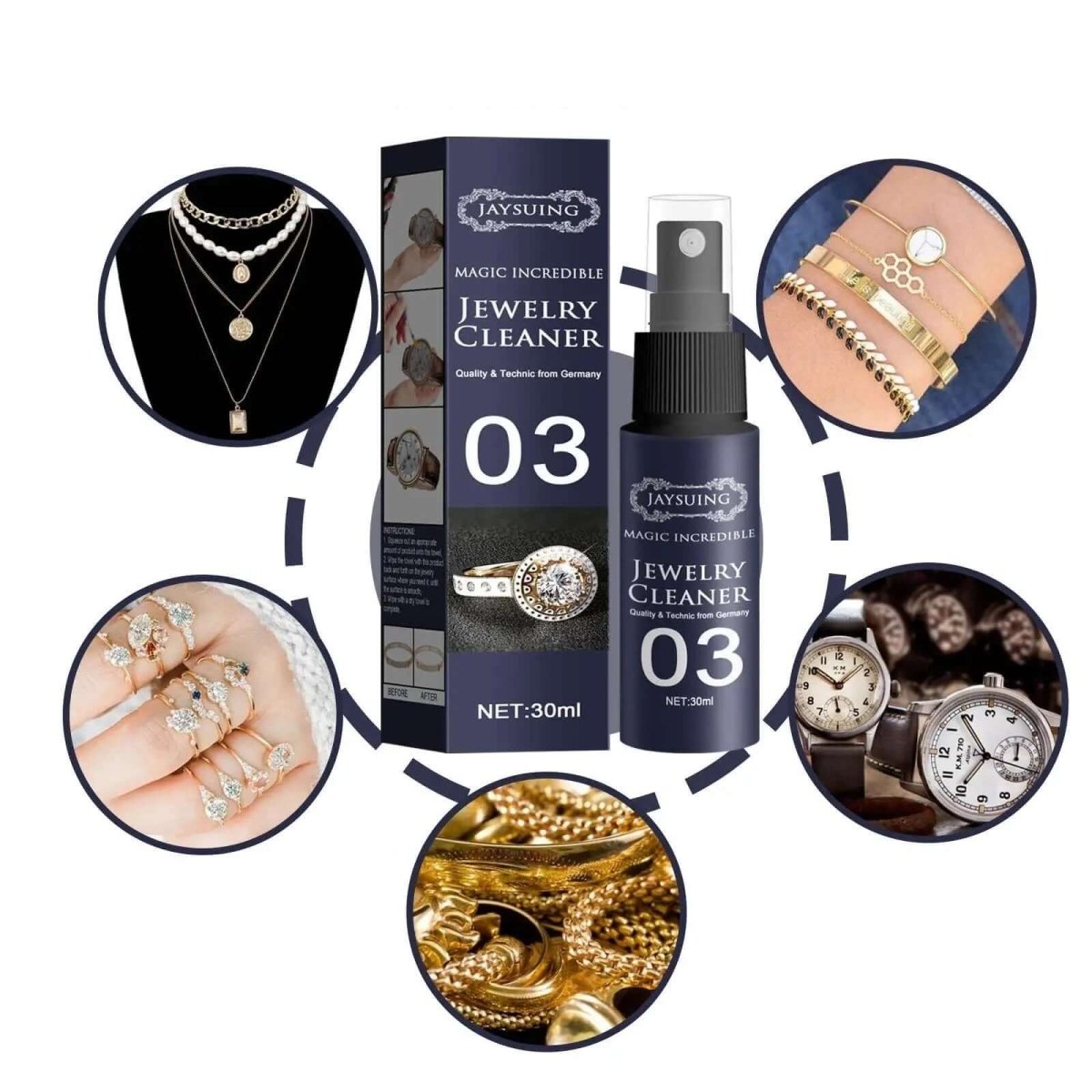 RadiantCharm™ Jewelry Revive Spray — Bring Dull Jewelry Back to Life with a Dazzling Year-Long Shine