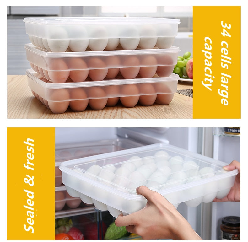 Egg Keeper – Securely Store Fragile Eggs Fresh and Organized