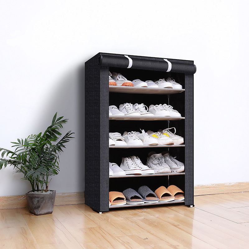 Freestanding Shoe Organizer | Dustproof Cover | No-Tool Assembly | ShoeGuard