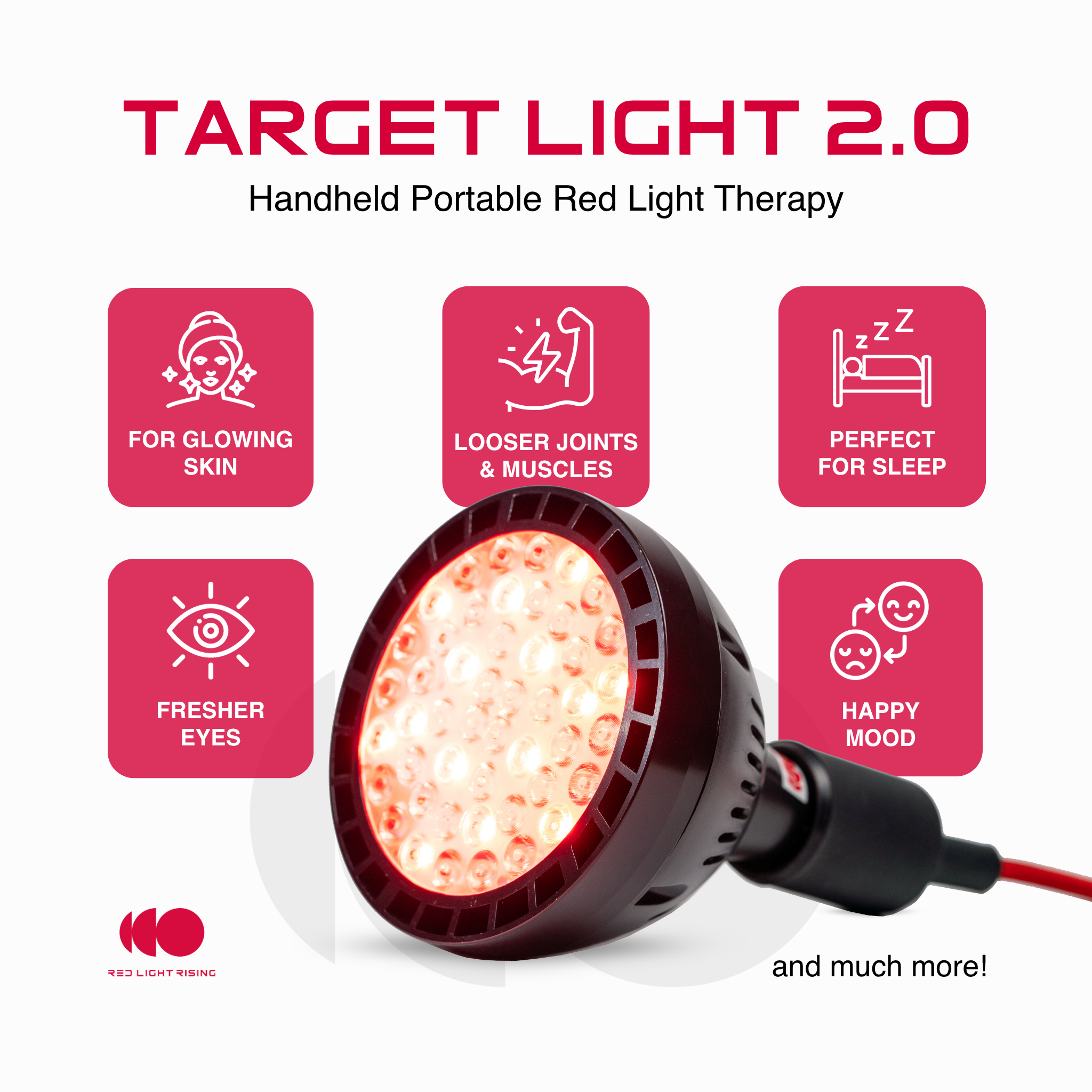 Portable Red Light Therapy Tool for At-Home Treatment