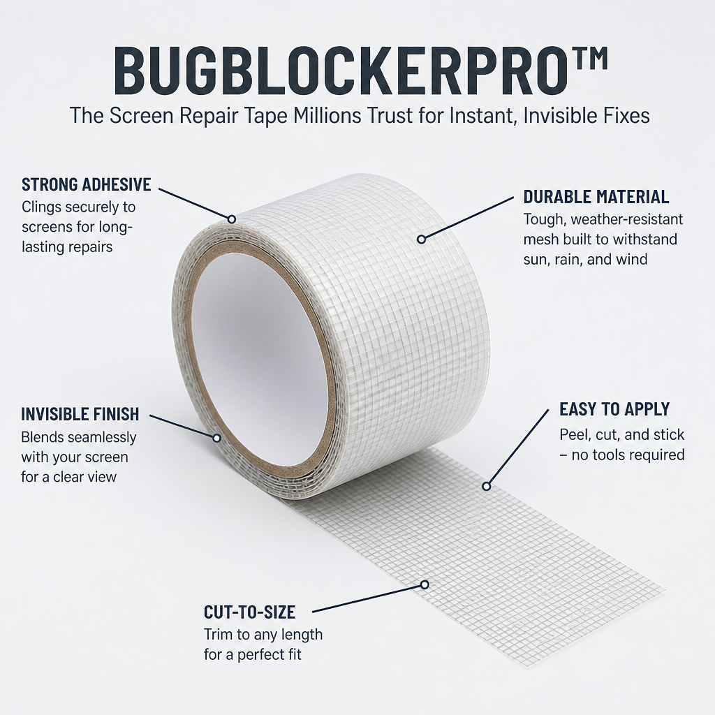 BugBlockerPro™ — Lock Out Bugs and Restore Crystal-Clear Screens Instantly