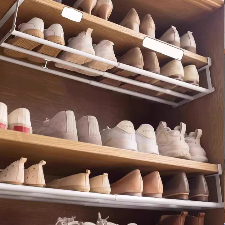 Adjustable Under-Shelf Storage without Drilling – 30–50 cm