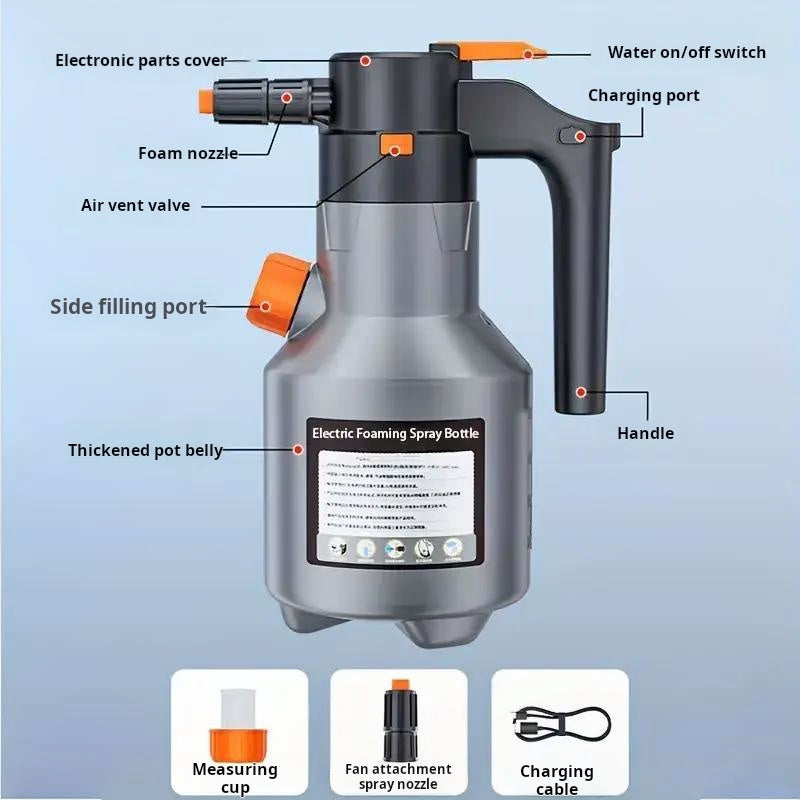 2L Electric Foam Spray Bottle