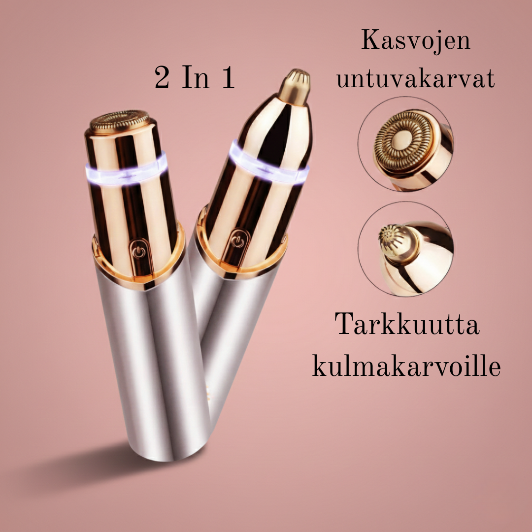 NuRiche™ Dual-Action Facial & Brow Trimmer — Sculpt Stunning Brows and Silky Smooth Skin in Seconds