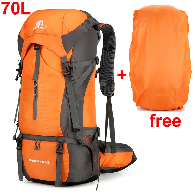 70L Hiking Backpack – Conquer Every Trail with Comfort and Organization