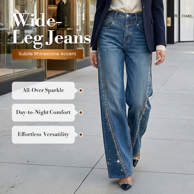 DivineLux™ Rhinestone Jeans — Sculpt Your Curves, Spark Confidence, and Feel Unstoppable All Day
