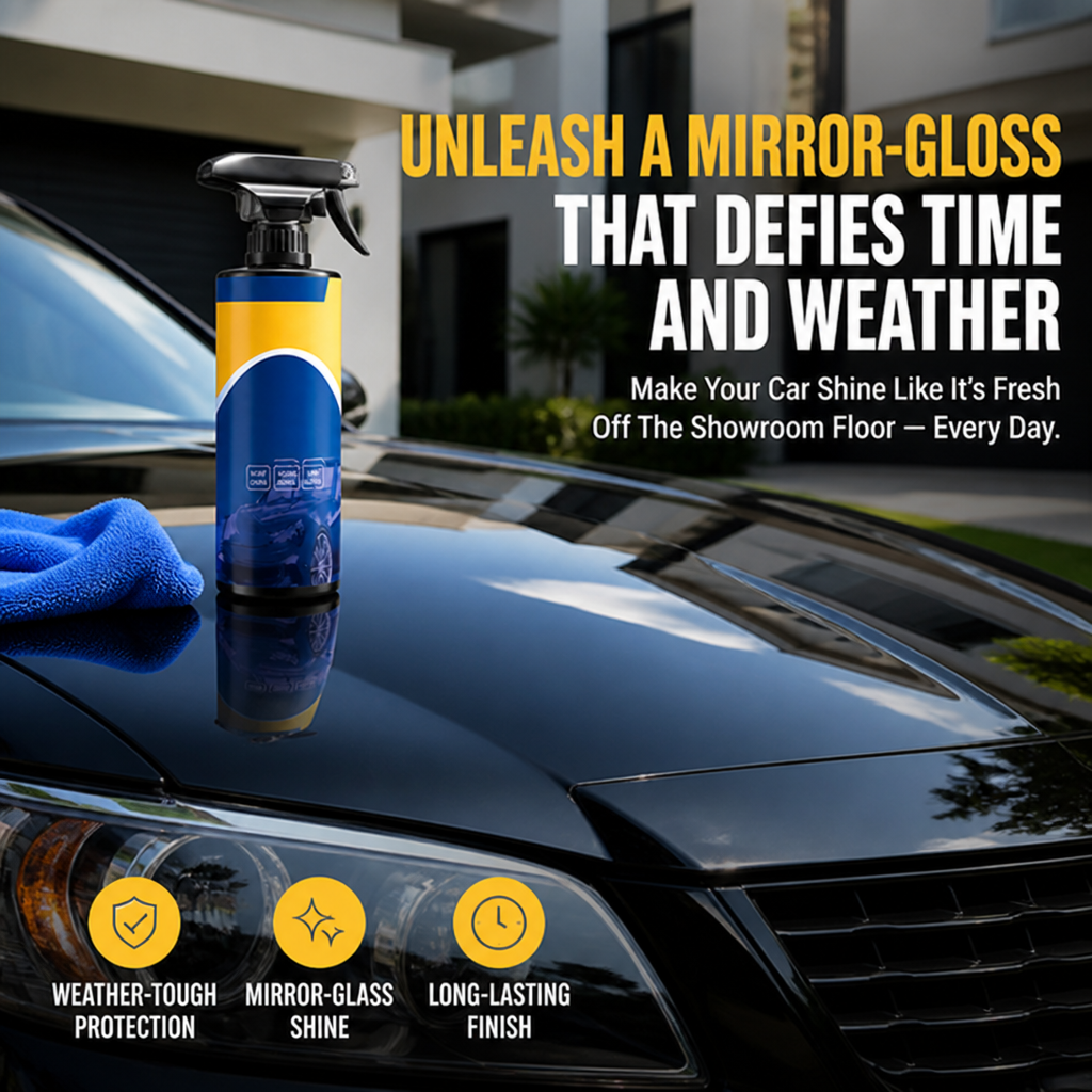 ThriveShield™ Auto Spray — Unleash a Mirror-Gloss That Defies Time and Weather