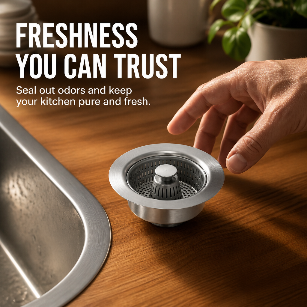 FreshSeal™ — Lock Out Odors and Pests for a Kitchen That Always Feels Pure and Fresh
