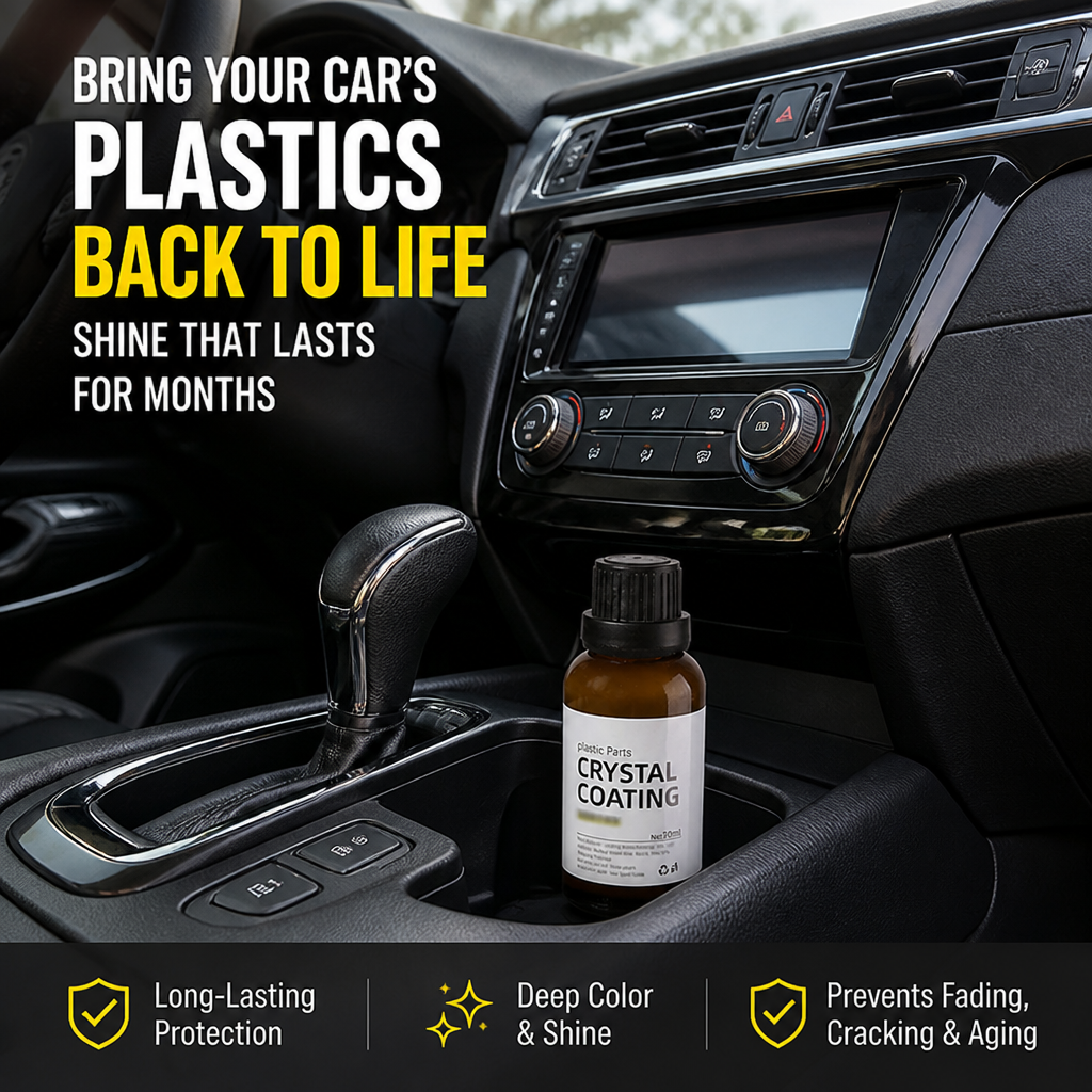 RevitaGuard™ — Bring Your Car’s Plastics Back From Dull to Dazzling for Months