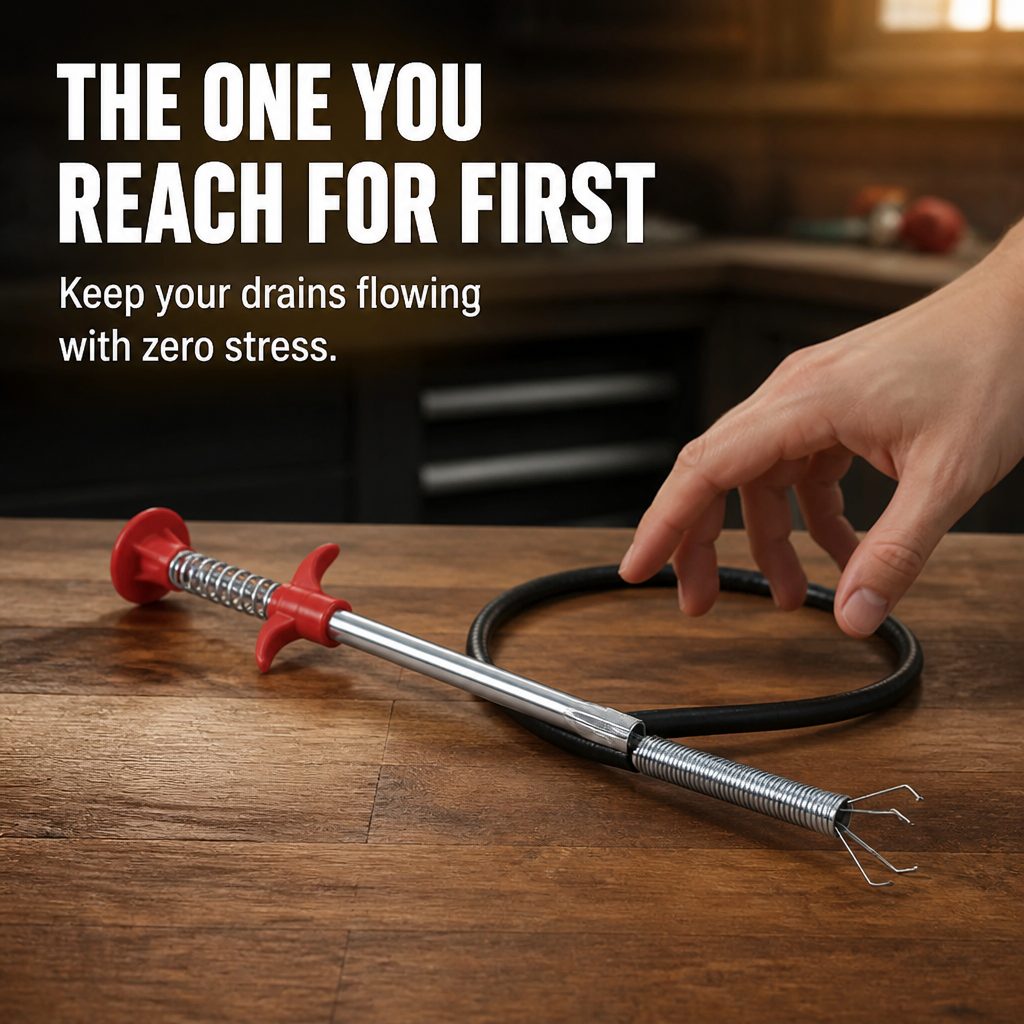 StreamEase™ — Effortless Power to Banish Clogs and Restore Flow Instantly