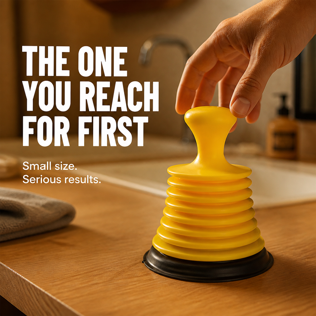 FlowForce™ — Crush Clogs Instantly for Drains That Flow Like New Every Time