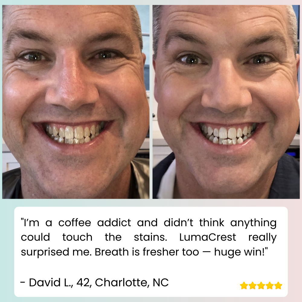 LumaCrest™ — Unleash a Radiant Smile and Heal Your Gums for Lasting Confidence