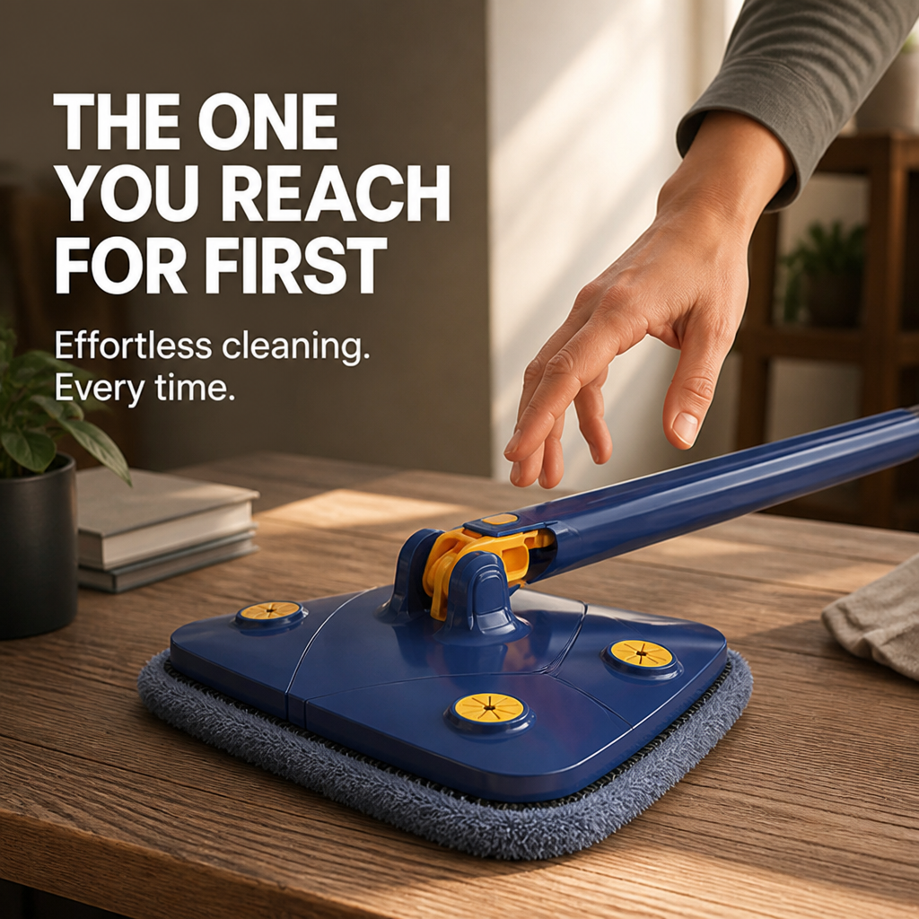 VividSweep™ — Effortless Shine That Reaches Every Hidden Corner Without the Strain