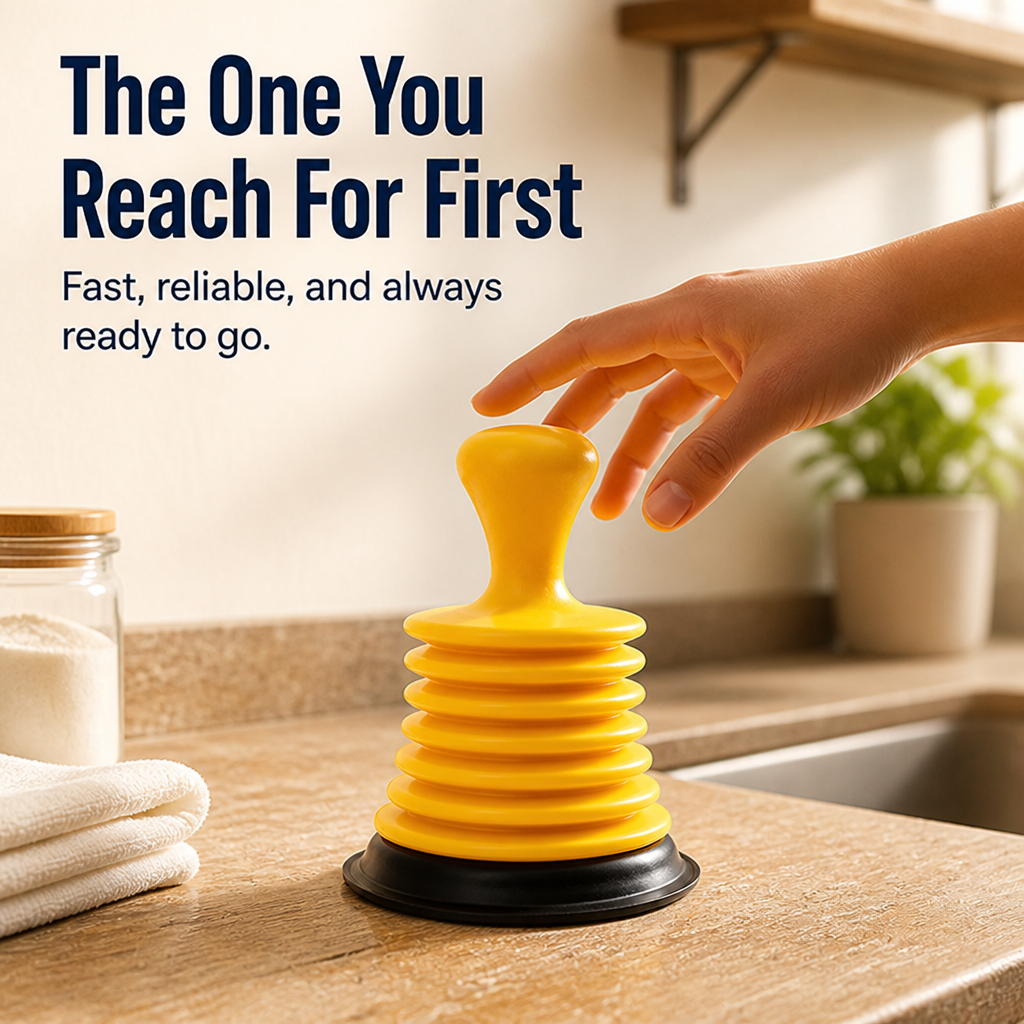FlowForce™ — Crush Clogs Instantly for Drains That Flow Like New Every Time