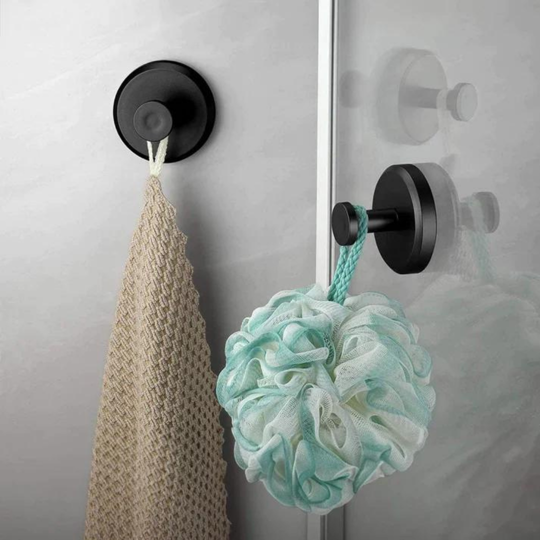 Ultra-adhesive, repositionable suction cup hook