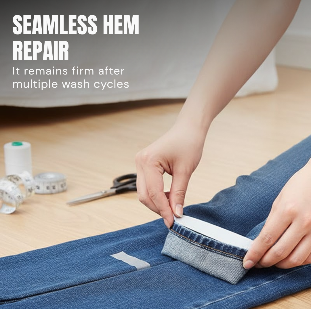 SlipBond™ — Effortless, Lasting Hems That Look Tailored and Feel Natural