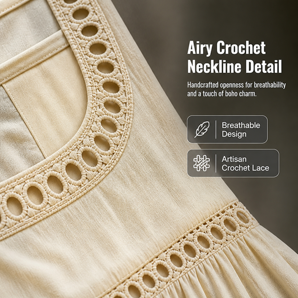 LunaBreeze™ Lace Dress — Unlock All-Day Cool Confidence and Effortless Elegance