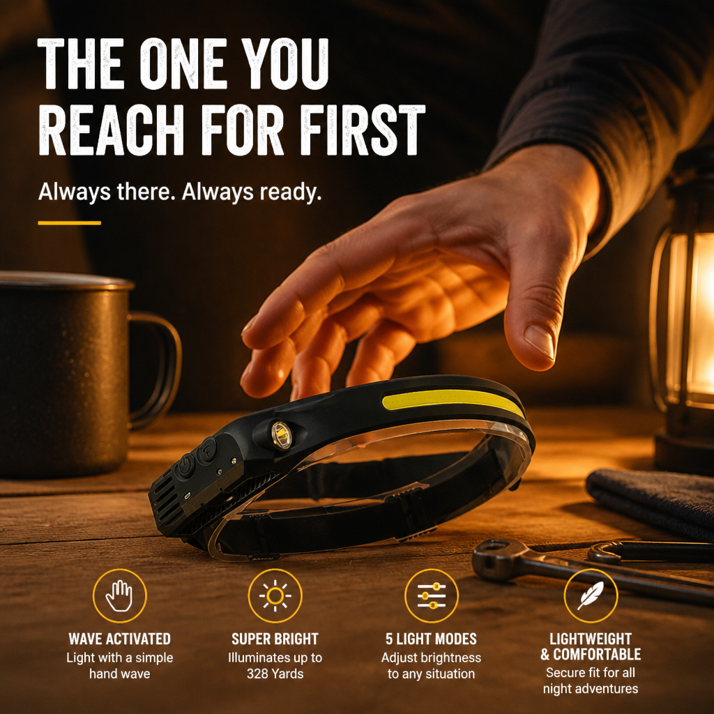 NightSentry™ — Wave Your Hand and Light Up the Whole Night Hands-Free