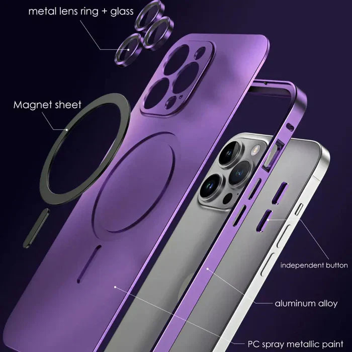 Slim and Durable Metal Smartphone Case for Daily Protection