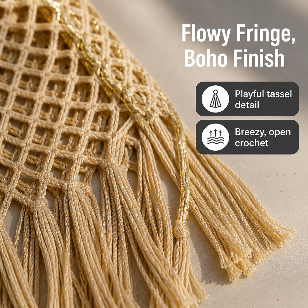 LuminaWeave™ — Float Through Summer Wrapped in Cool, Effortless Boho Glamour