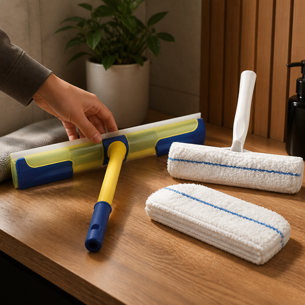 RadiantVue™ 5-Piece Window Care Set — Effortless, Streak-Free Shine That Makes Every Surface Dazzle Instantly