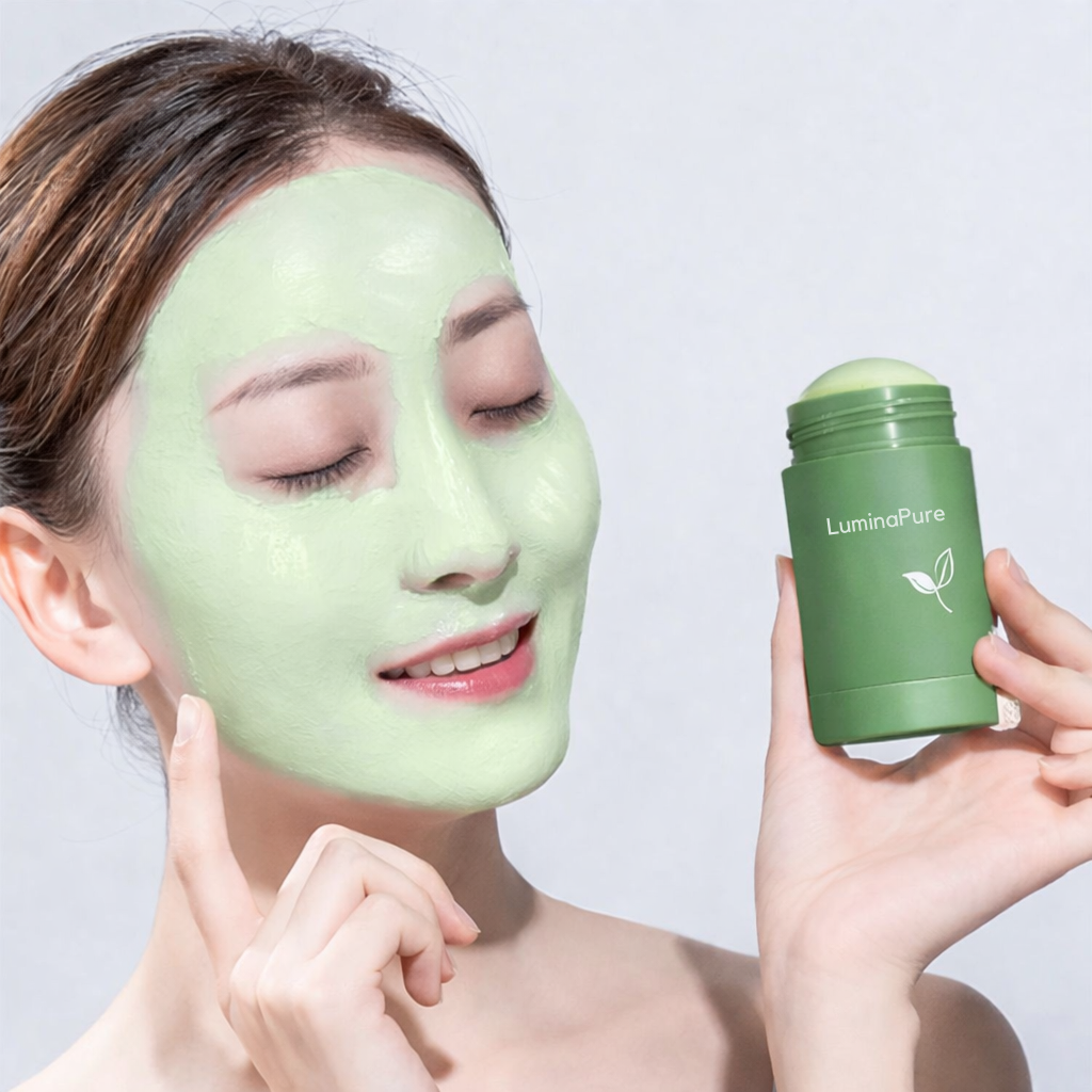 LuminaPure™ — Unleash Your Skin’s Natural Glow with Deep-Cleansing Green Tea Power