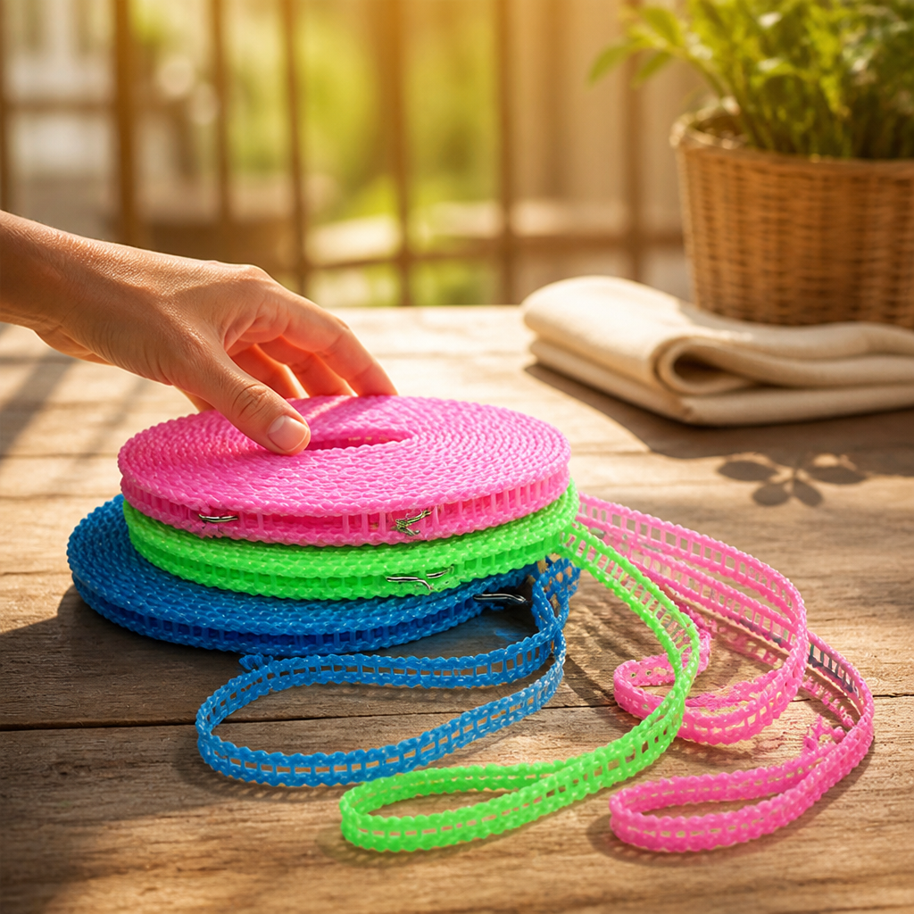 VentoDry™ Portable Clothesline — Keep Clothes Fresh, Crisp, and Perfect Anywhere You Hang It