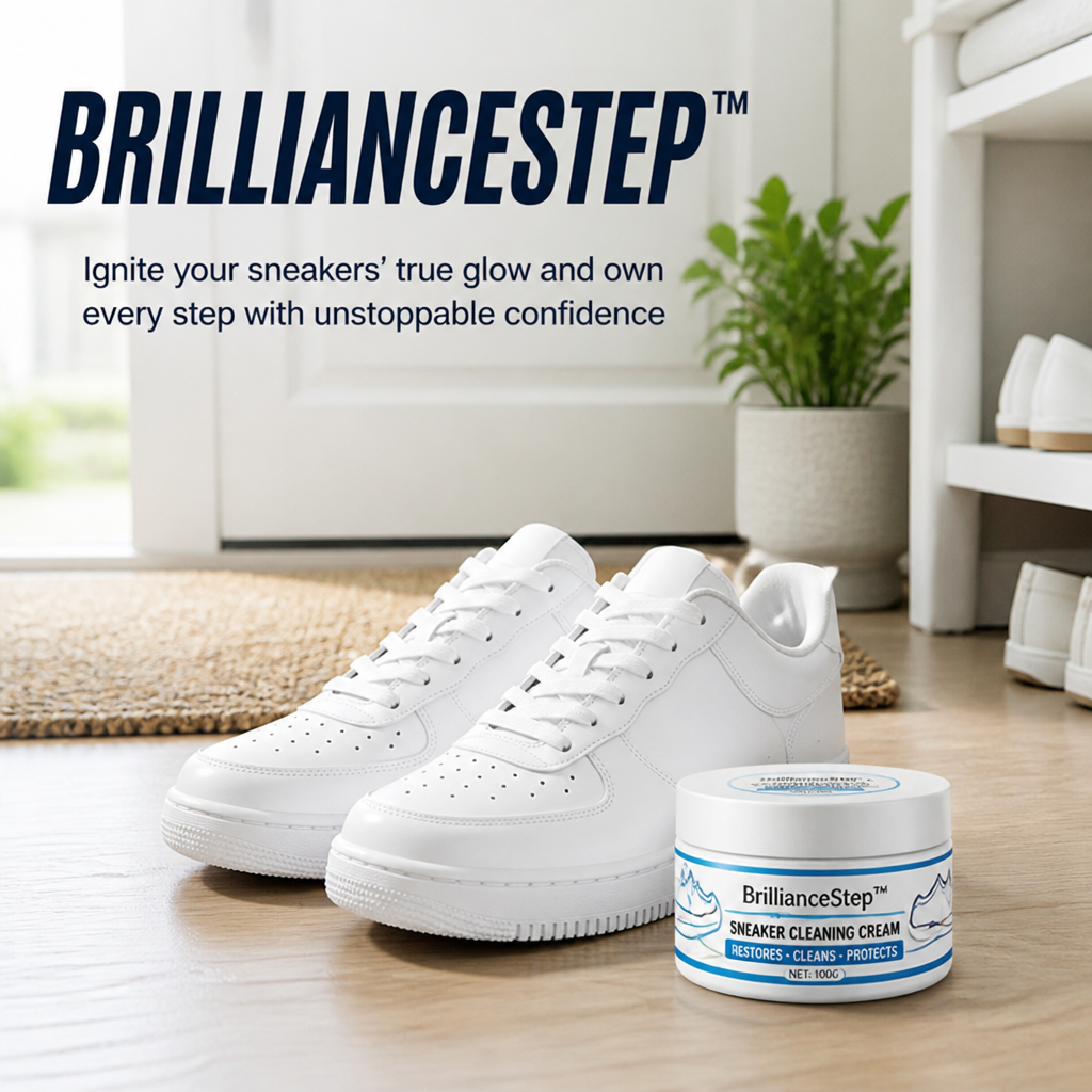 BrillianceStep™ — Ignite your sneakers’ true glow and own every step with unstoppable confidence