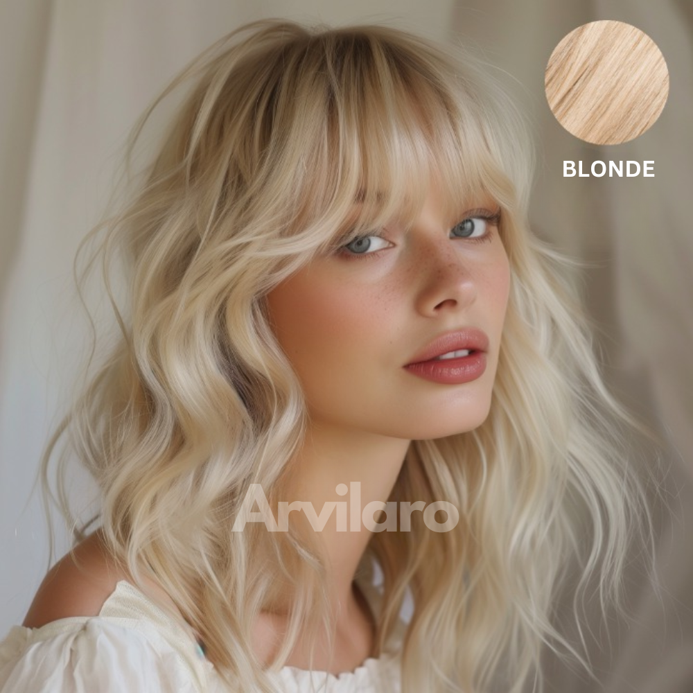 Arvilaro Clip-On Bangs (100% Real Hair)