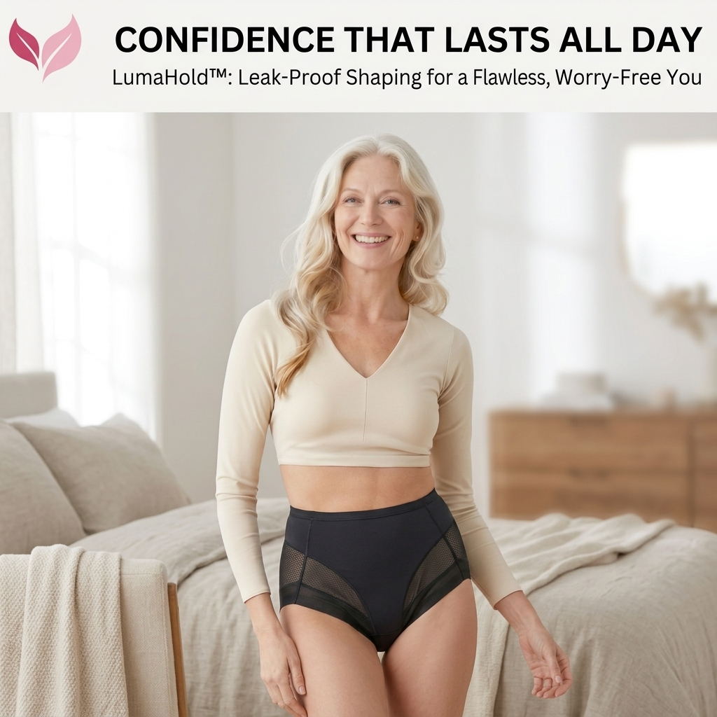 LumaHold™ Leak-Proof Shaping Briefs — Feel Confident, Fresh, and Flawlessly You All Day Long