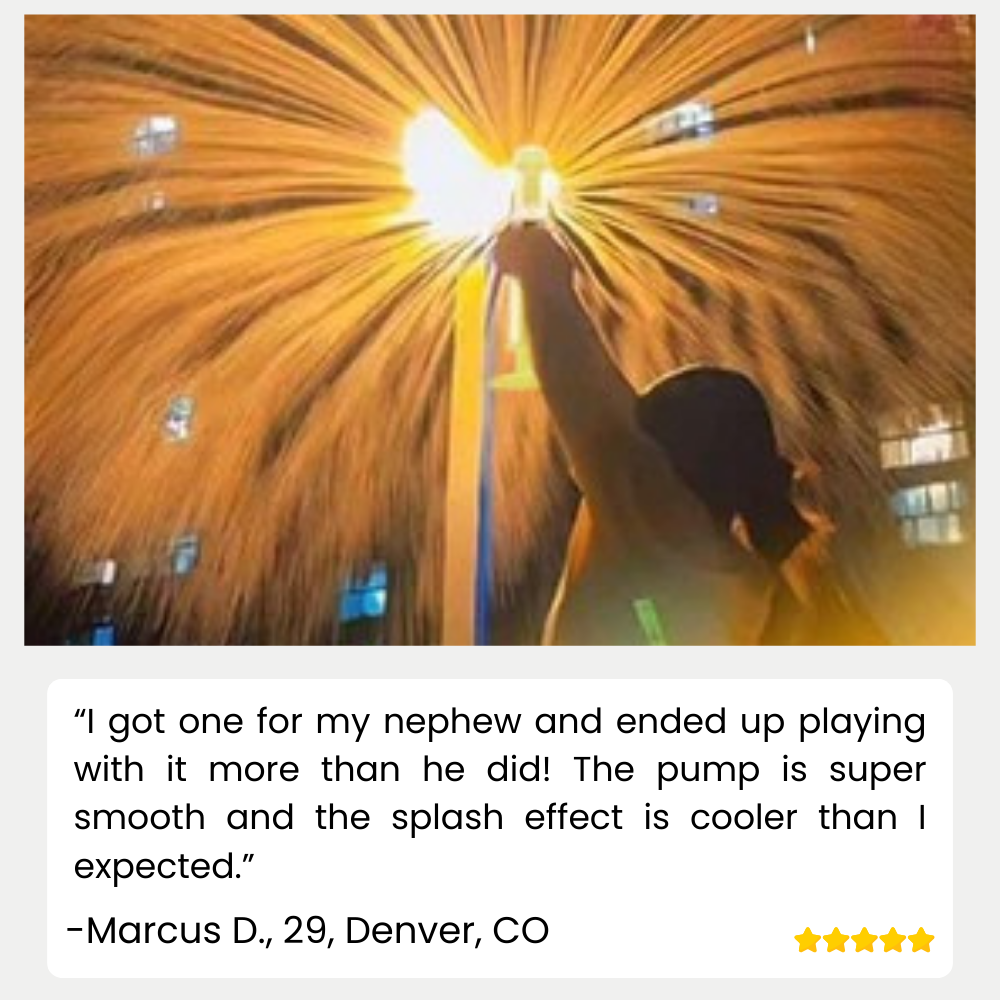 AquaNova™ — Ignite Every Splash with Jaw-Dropping Water Fireworks Fun