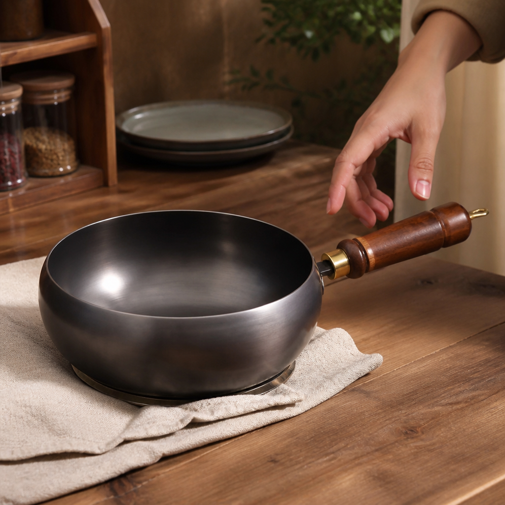 IronMend™ Wok — Unlock Pure, Effortless Flavor and Healthy Cooking Every Time