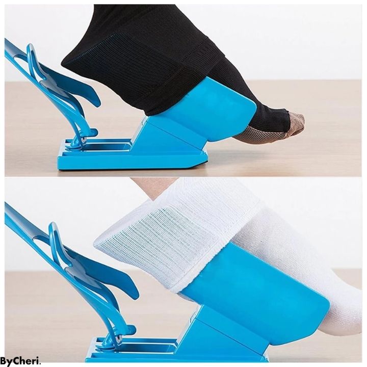 Sock Aid for Easy Dressing Without Bending