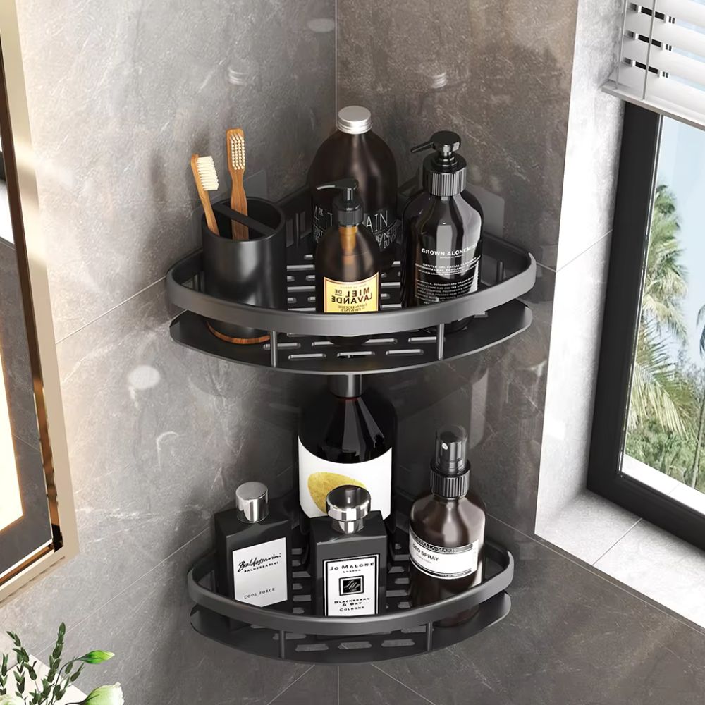Aluminum Corner Shelf for Showers – Stylish and Space-Saving Solution