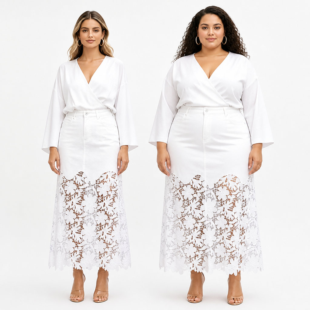 VelaLace™ Denim Skirt — Unleash Your Confidence with Comfort and Allure