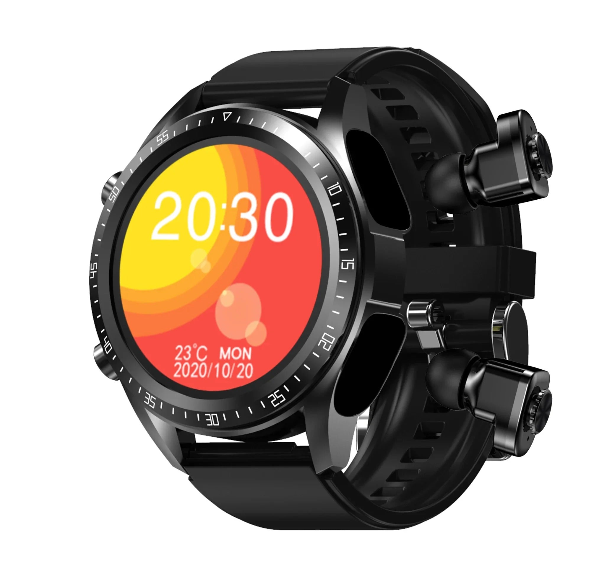 PulseSync™ — Master Your Moves with the Ultimate Smartwatch-Earbud Power Duo