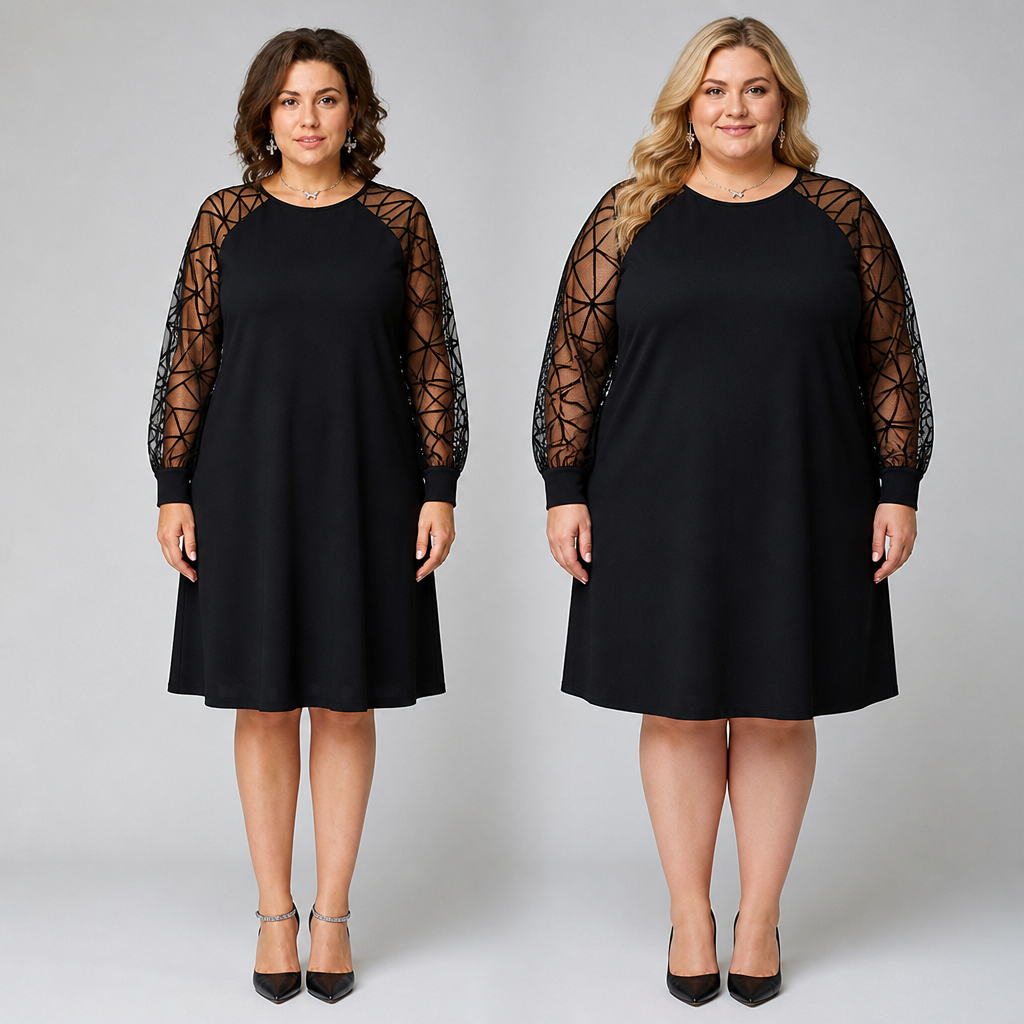 NoirViva™ Tunic Dress — Effortless Elegance That Moves with You All Day
