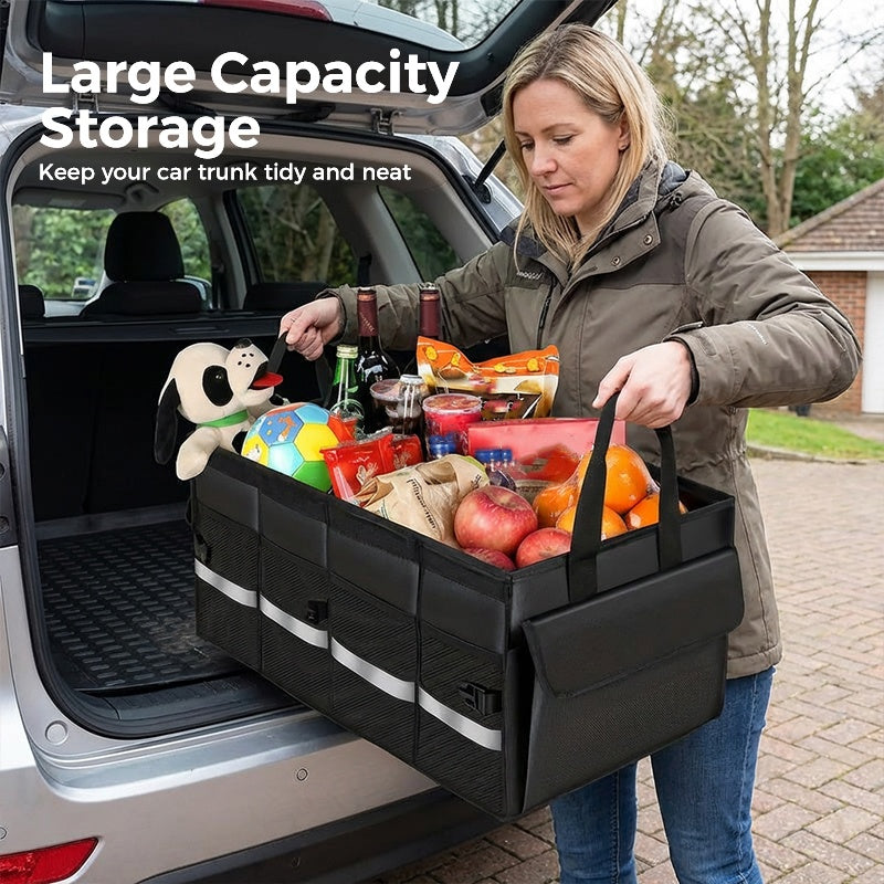 Stress-Free Trunk Organizer for Perfect Storage Solution